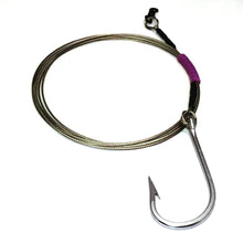Load image into Gallery viewer, 480# Bright Cable Shark Rig- 12/0 SS Hook
