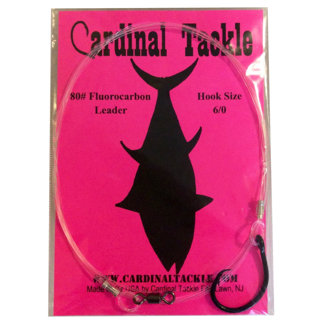 80# Fluorocarbon Tuna Rig - 6/0 Circle Hook