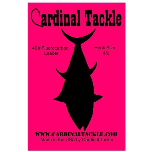 40# Fluorocarbon Tuna Rig - 4/0 Circle Hook