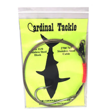 Load image into Gallery viewer, 270# Bright Cable Shark Rig- 11/0 SS Hook
