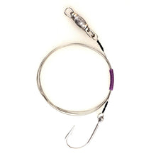 Load image into Gallery viewer, 270# Bright Cable Weighted Shark Rig- 10/0 SS Hook
