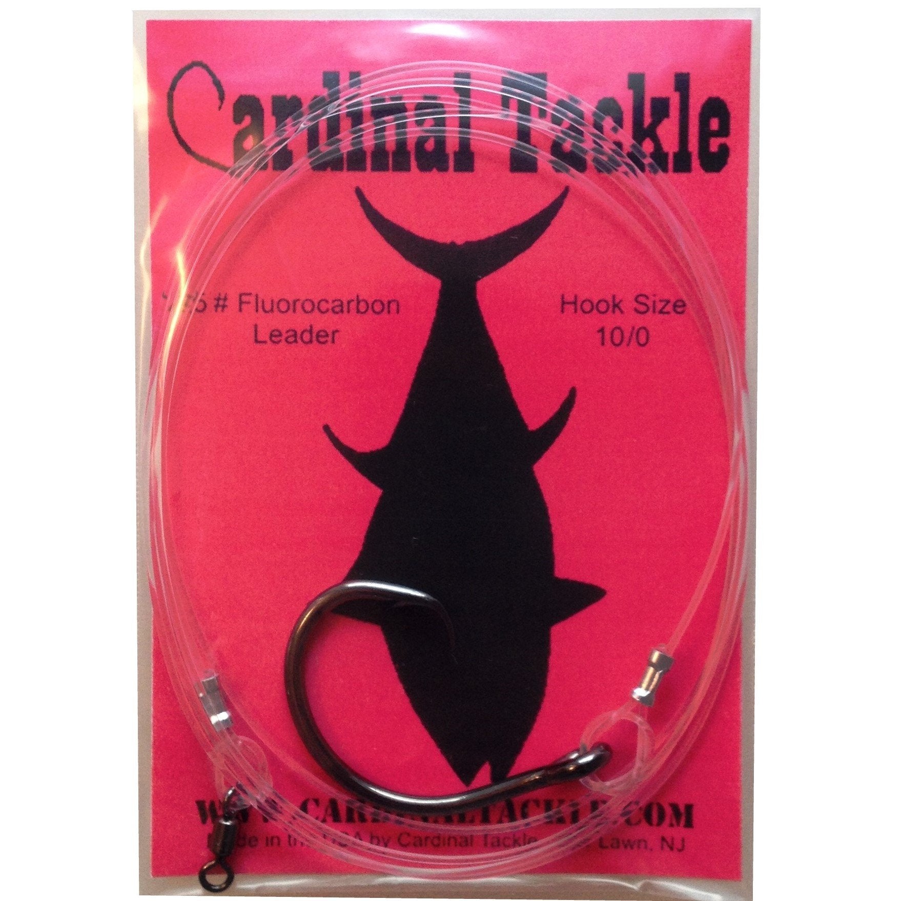 125# Fluorocarbon Tuna Rig 10/0 Circle Hook – Cardinal Tackle