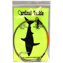 Load image into Gallery viewer, 270# Bright Cable Shark Rig- 10/0 SS Hook
